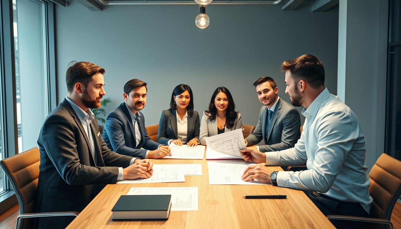 Business contract documents